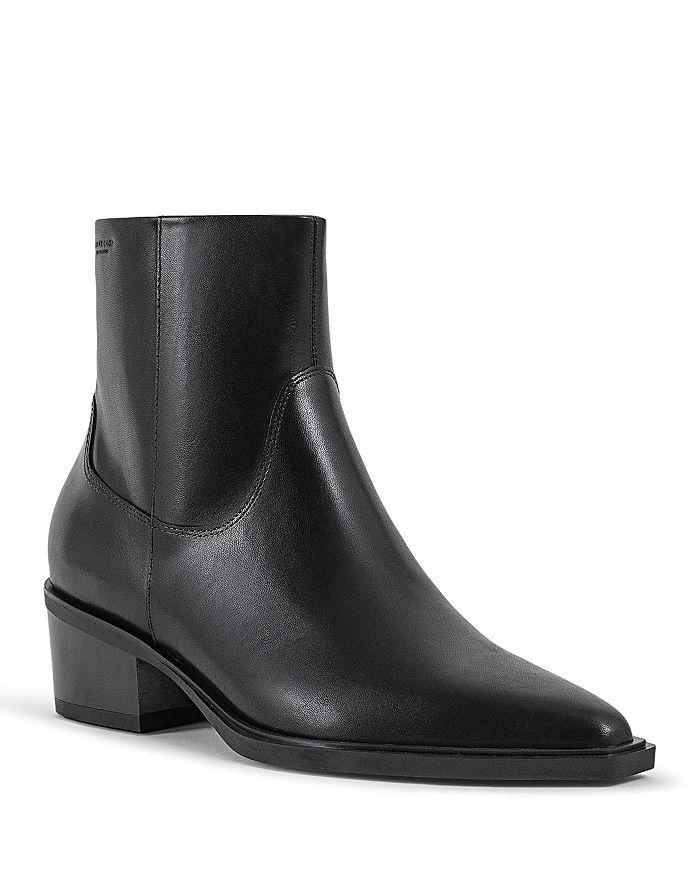 Vagabond Shoemakers Women's Kelsey Pointed Toe Block Heel Ankle Boots