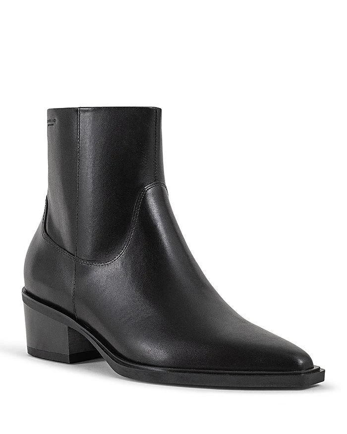 Vagabond Shoemakers Women's Kelsey Pointed Toe Block Heel Ankle Boots 1