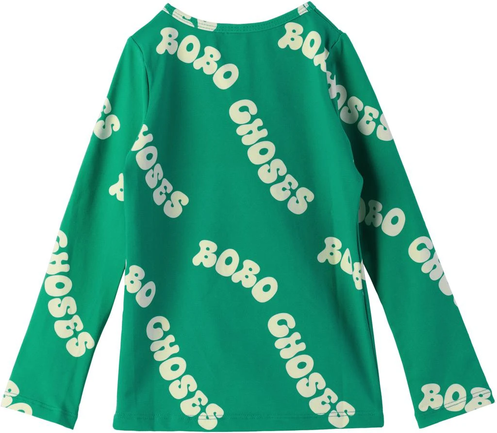 BOBO CHOSES Kids Green Wavy 
Bobo Choses
 All Over Swim Top 2