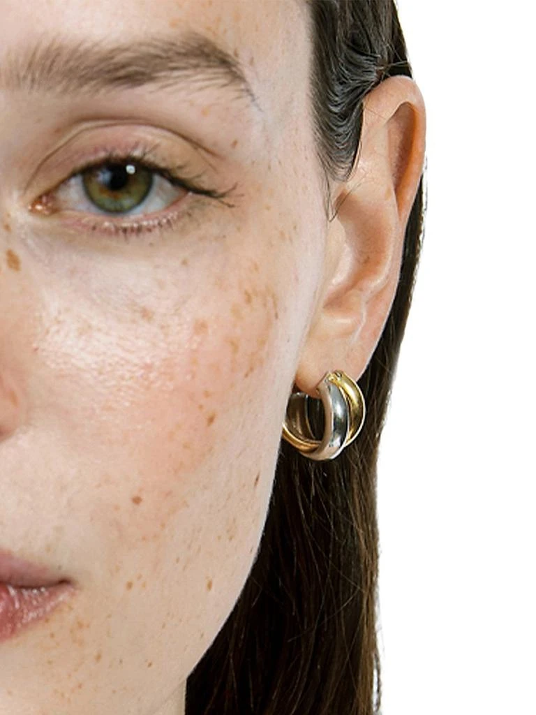 Shashi Ross 14K-Gold-Plated Twisted Hoop Earrings 2