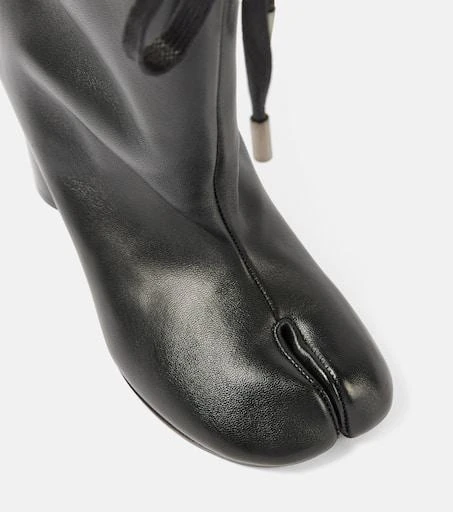 MAISON MARGIELA Tabi drawstring leather ankle boots 5
