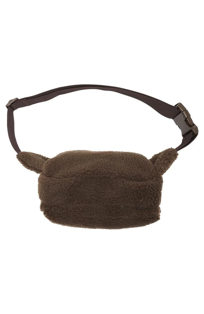 Zella Faux Shearling Belt Bag 6