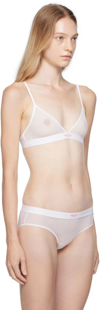 Alexander Wang White Sheer Bra 2