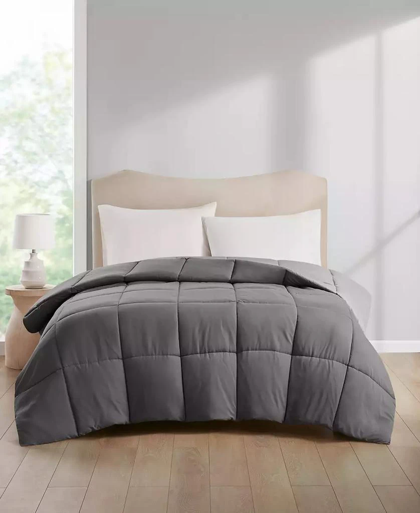 Home Design Lightweight Reversible Down Alternative Microfiber Comforter, Full/Queen, Exclusively at Macy’s 4