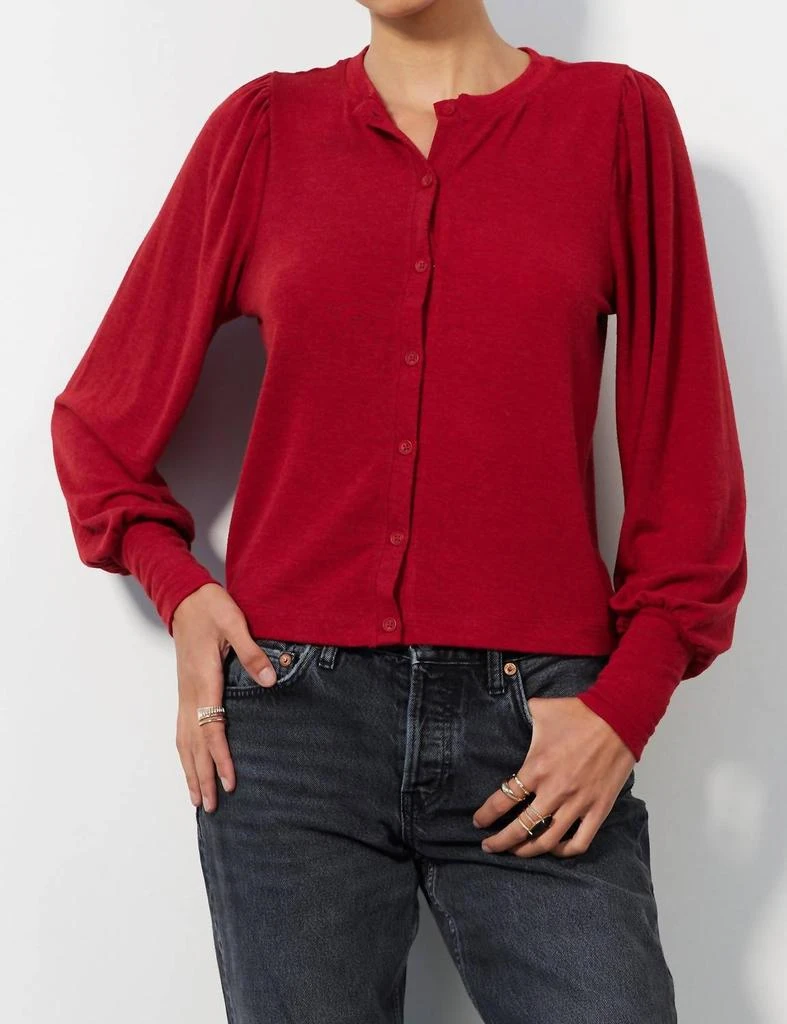 Bobi Bobi - Puff Long Sleeve Cardigan