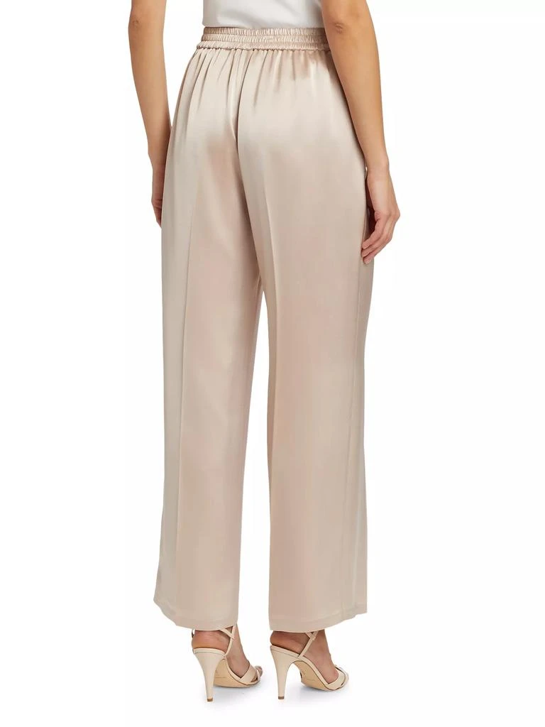 Elie Tahari Ashlynn Satin Cropped Wide-Leg Pants 5