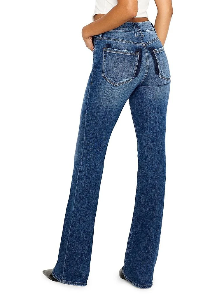 Good American Good Classic Bootcut Jeans 5