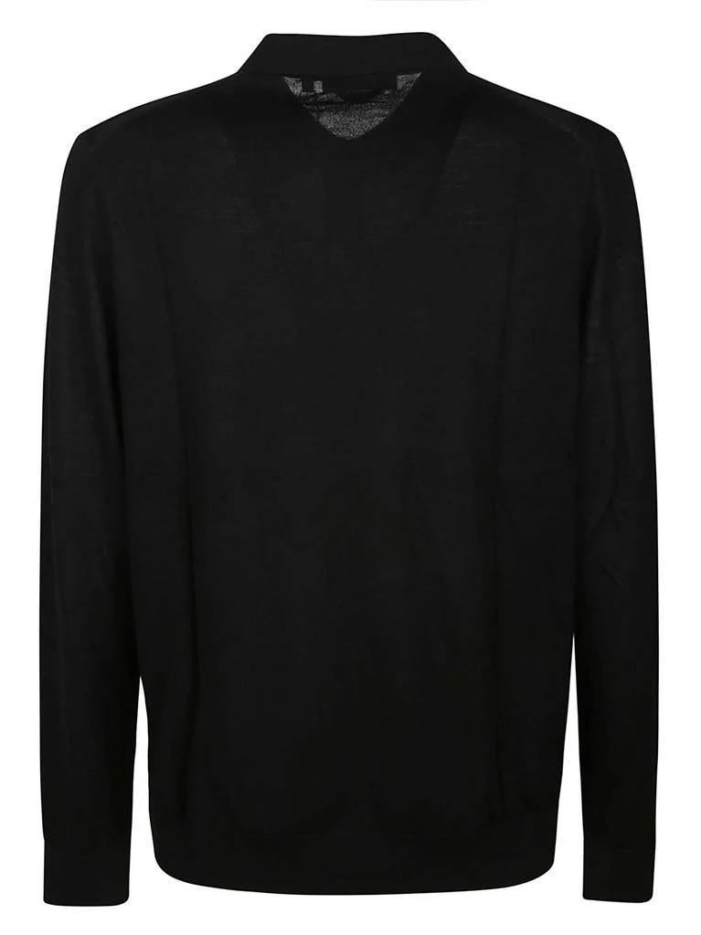 Michael Kors Michael Kors Long-Sleeved Knitted Polo Shirt 2