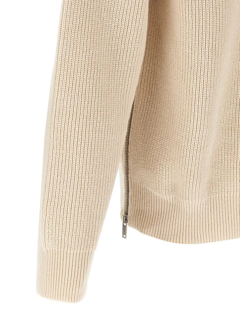 Jil Sander Jil Sander Side-Zip Knitted Jumper 4