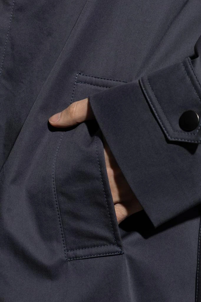 Burberry Burberry Hooded Belted Waist Trench Coat 4