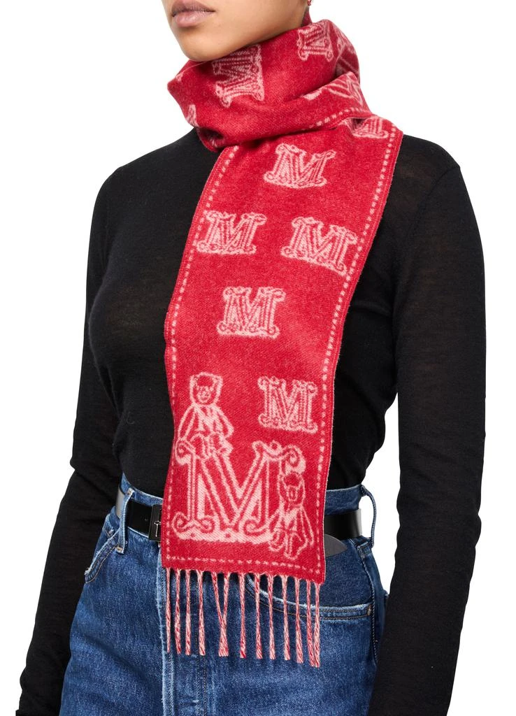 Max Mara Wsanima logo scarf 5