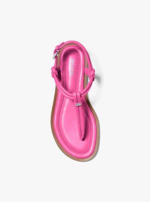 Michael Kors Astra Leather T-Strap Sandal 3