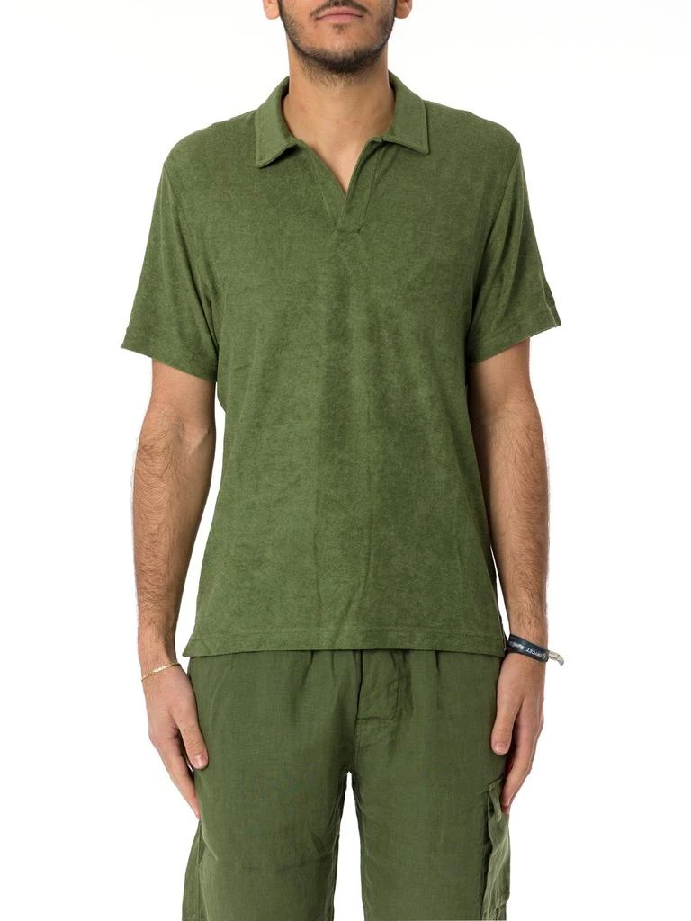 Mc2 Saint Barth Mc2 Saint Barth Jeremy Terry Buttonless Polo Shirt 1