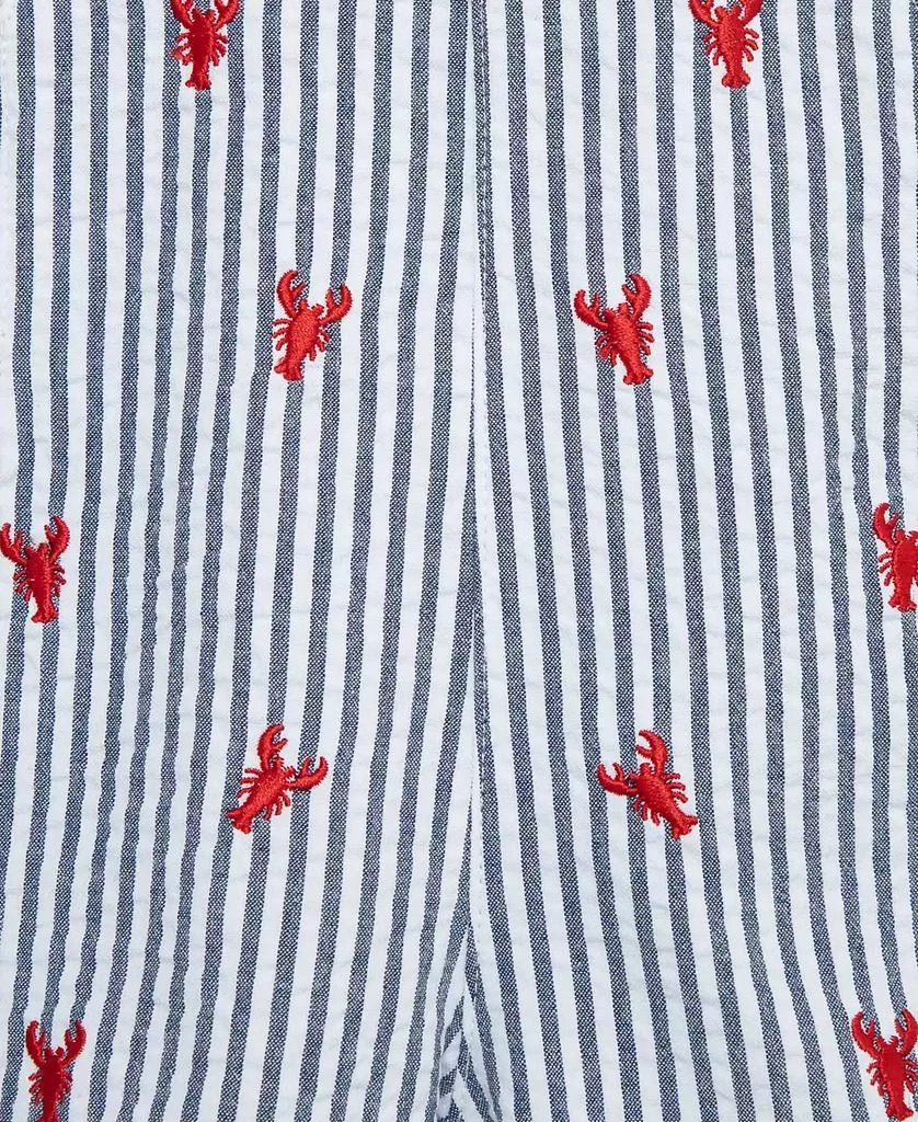 Little Me Baby Boys
 Lobster Printed Shortall and Polo Shirt, 2-Piece Set 5