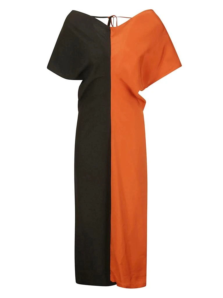 Colville Draped Neck Dress 1