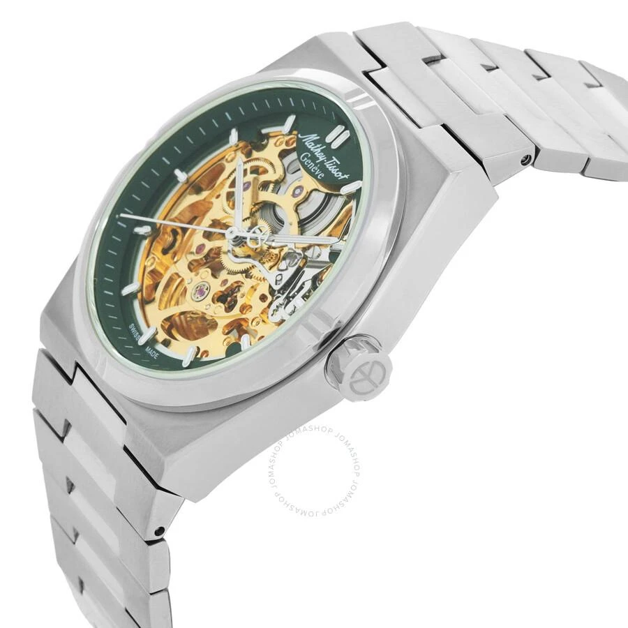 Mathey-Tissot Zeus Skeleton Automatic Green Dial Men's Watch H118CFAV 2