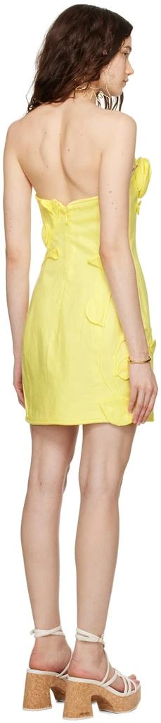 Zimmermann Yellow Matchmaker Rose Minidress 3