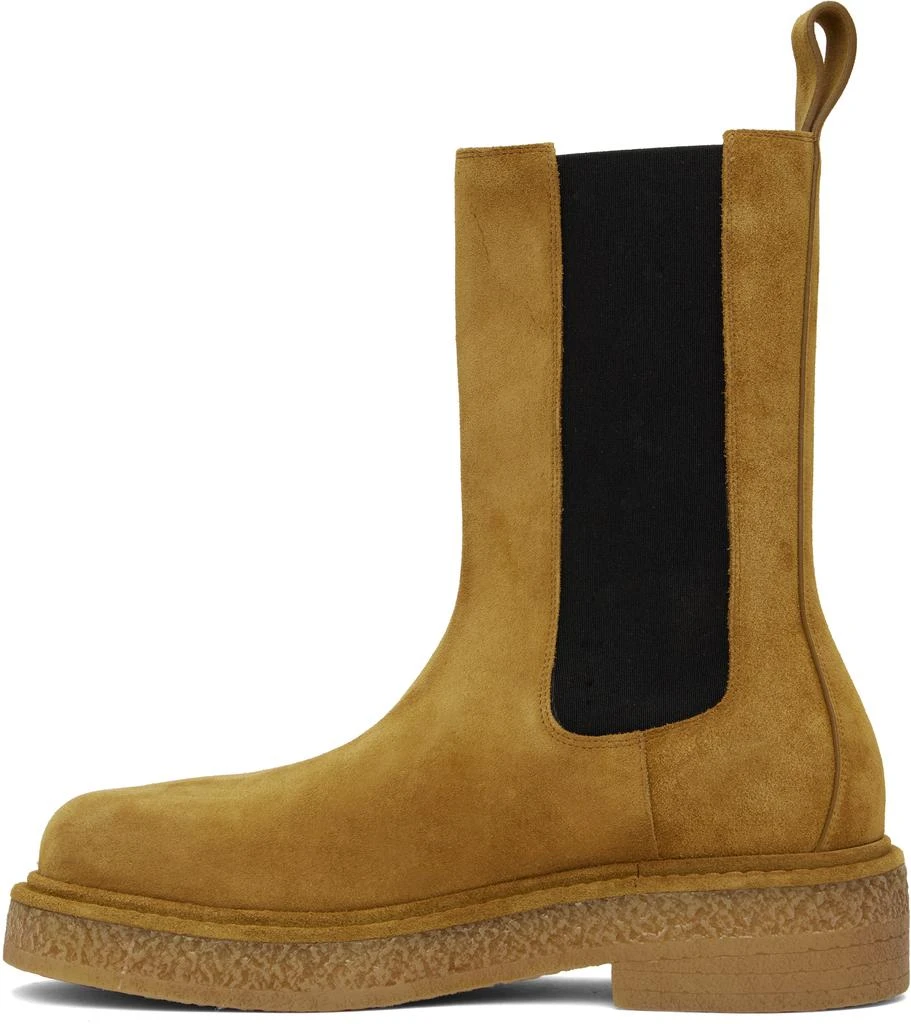 Bottega Veneta Tan Haddock Chelsea Boots 3