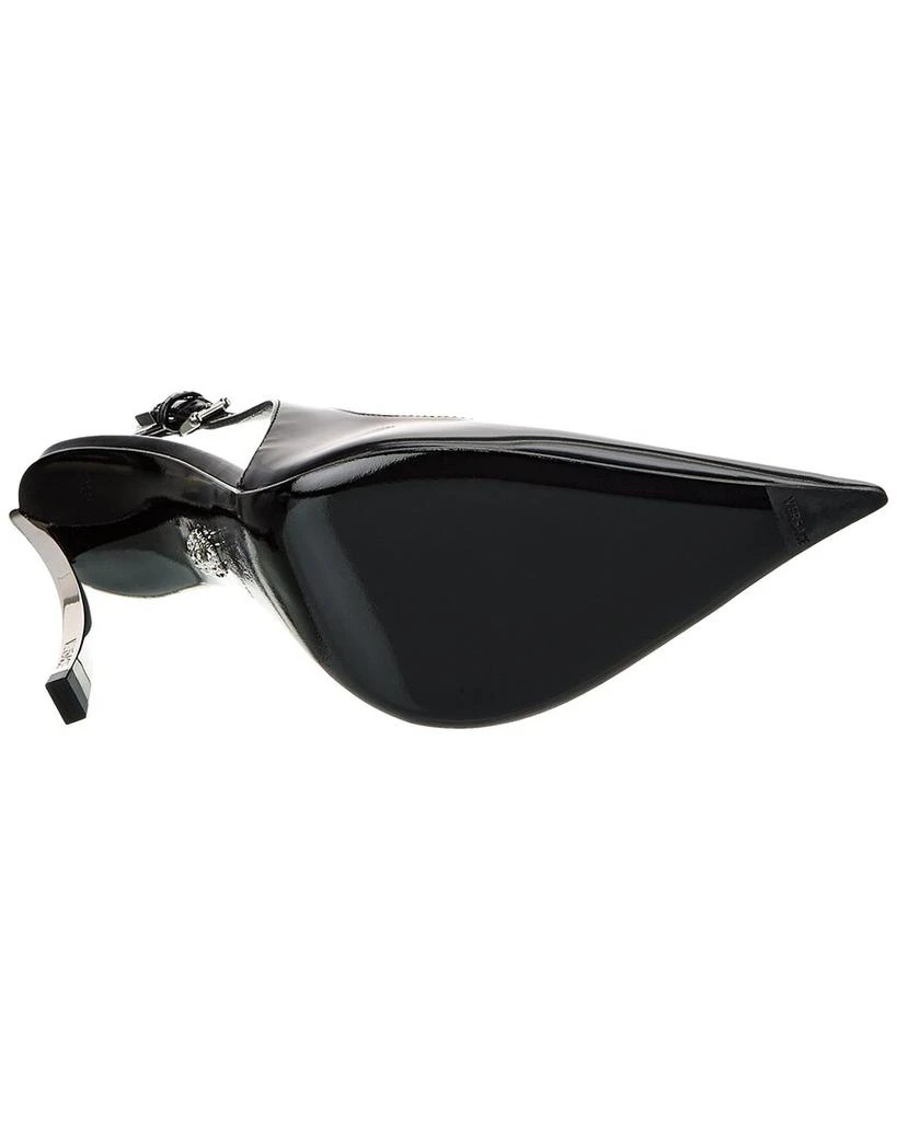 Versace Pin-Point Leather Slingback Pump 4