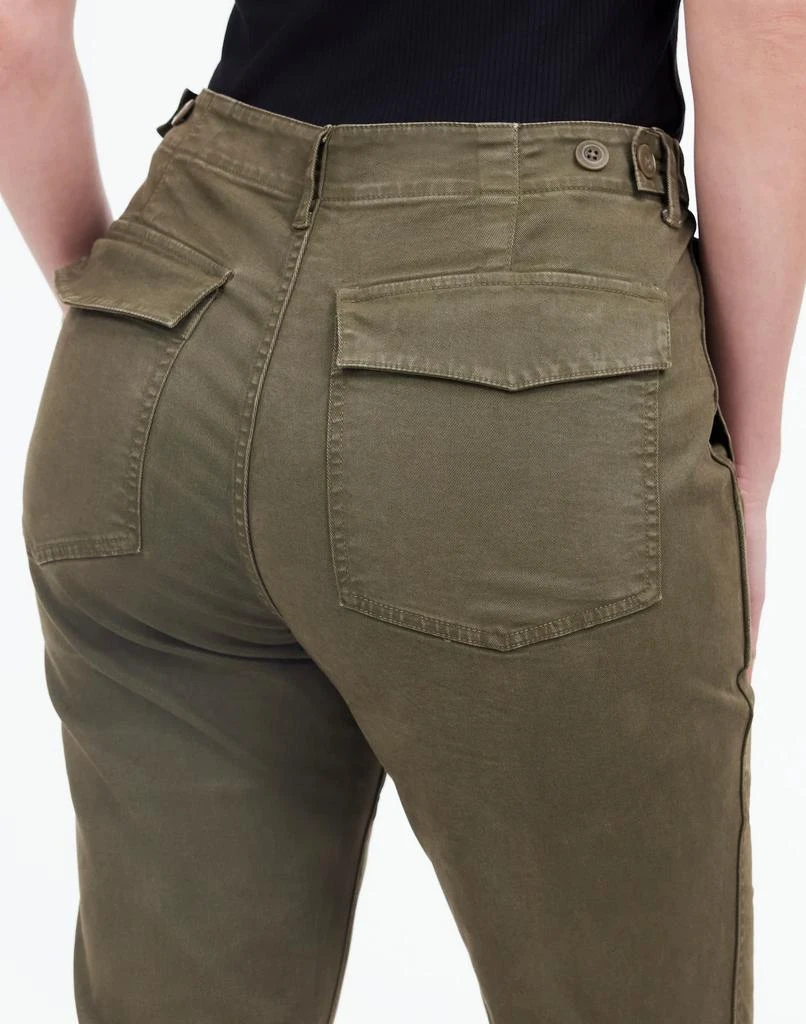 Madewell The Slim Straight Utility Pant in Garment Dye 5