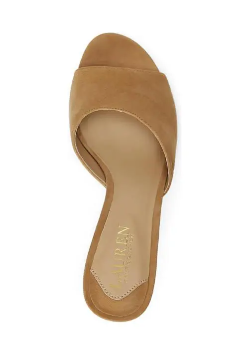 Ralph Lauren Lyanna Suede Sandals 3
