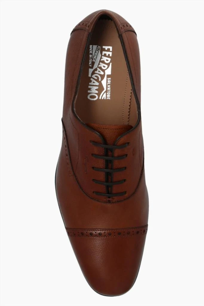 Salvatore Ferragamo Salvatore Ferragamo - Men
s Riley Lace-up Oxford Shoes 4