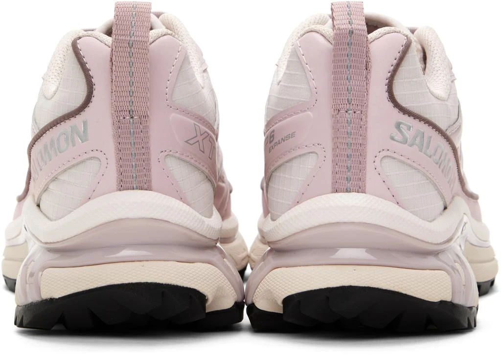 Salomon Pink & Gray XT-6 Expanse Seasonal Sneakers 2
