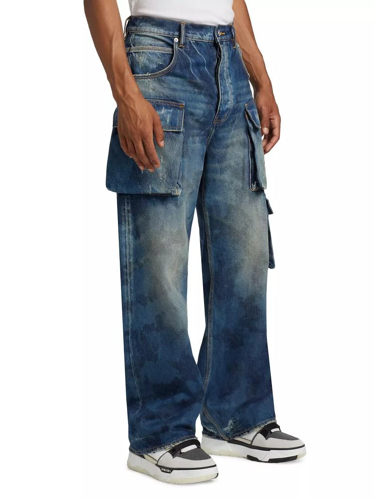 Purple Brand D-Triple Denim Cargo Jeans 4