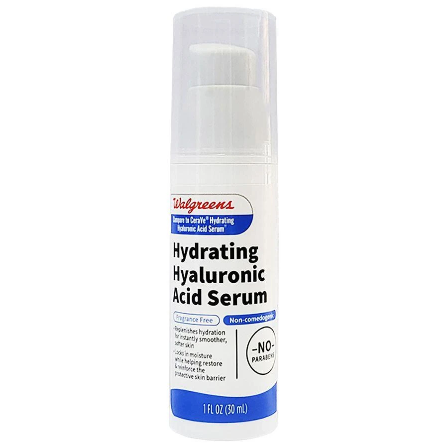 Walgreens Hydrating Hyaluronic Acid Serum Fragrance Free 2