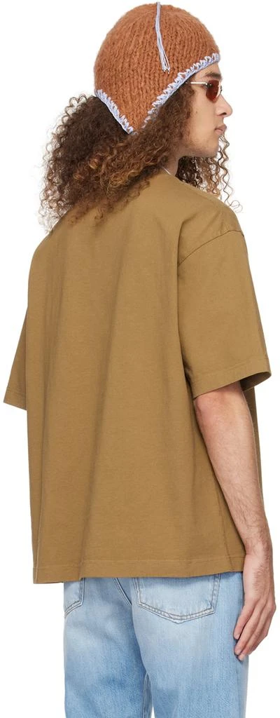 Acne Studios Brown Printed T-Shirt 3