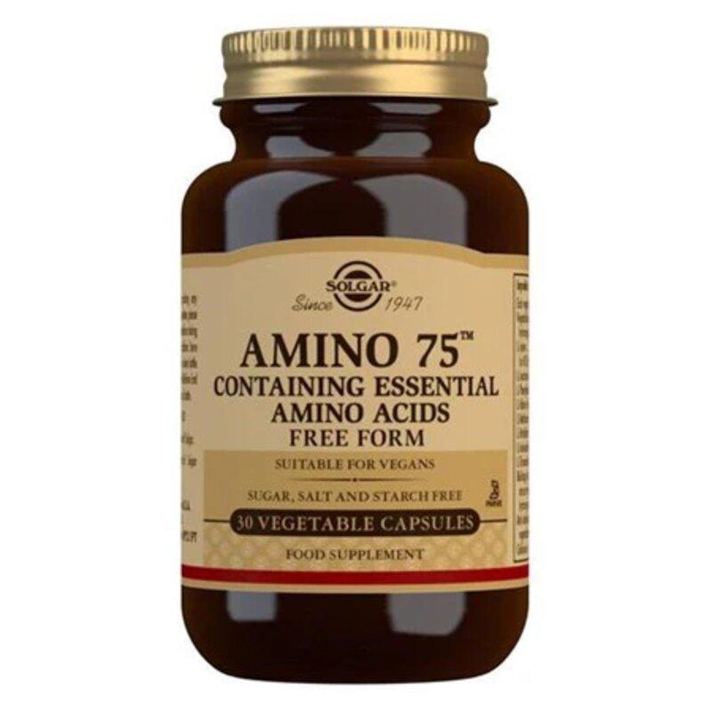 Solgar Solgar - Amino 75 Essential Amino Acids Vegetable Capsules (30 Capsules)