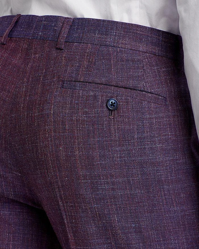 John Varvatos Wool & Linen Melange Slim Fit Suit Pants 6