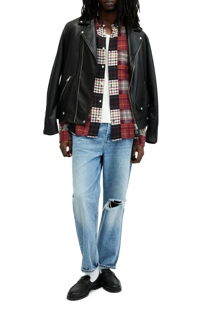 ALL SAINTS Patchi Organic Cotton Button-Up Shirt 7