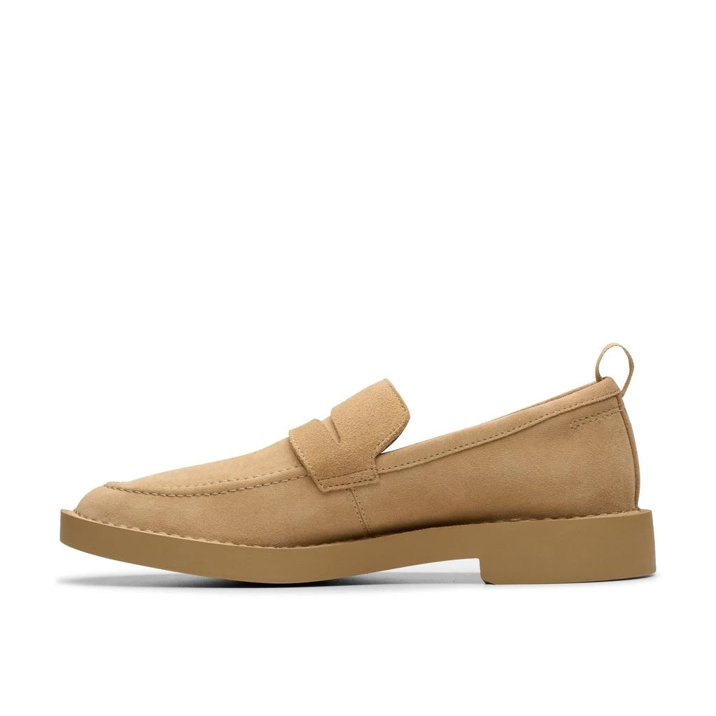 Clarks Martock Lo in Beige Suede 2