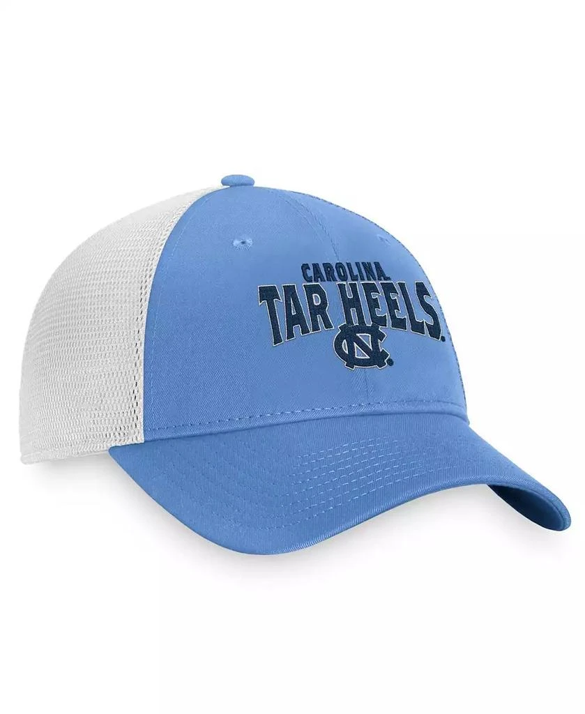 Majestic Men's Carolina Blue North Carolina Tar Heels Breakout Trucker Adjustable Hat 3