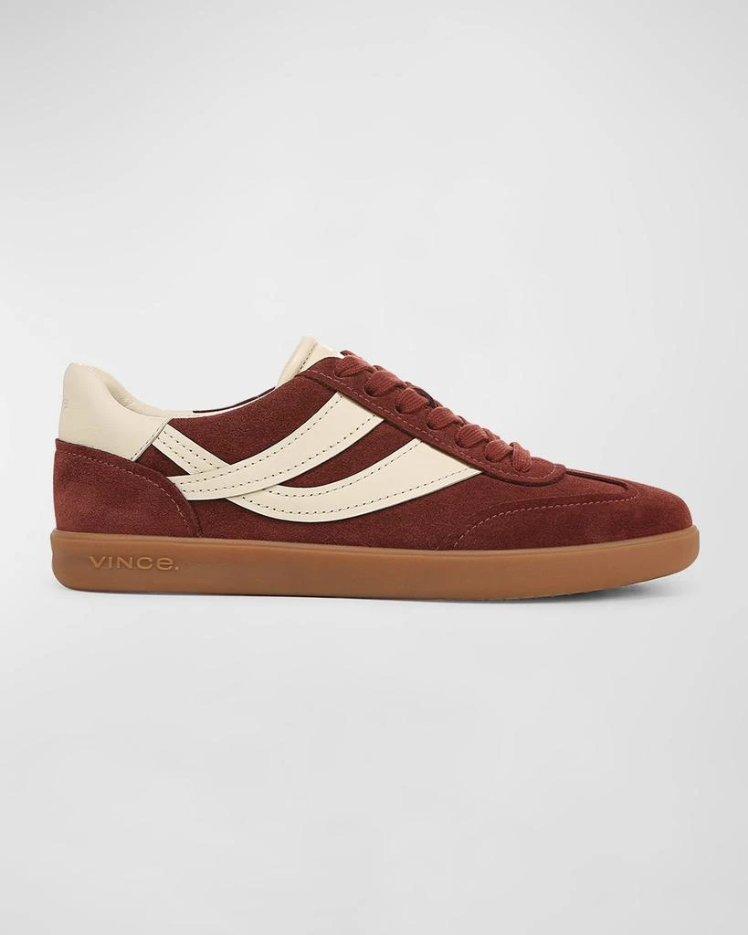Vince Oasis Mixed Leather Retro Sneakers 1