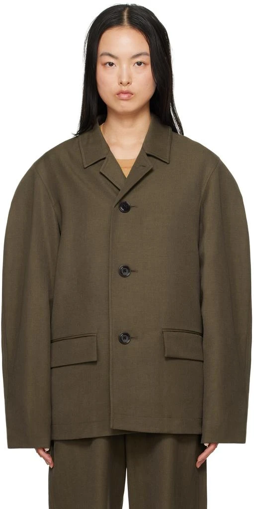 LEMAIRE Brown Half Coat 1