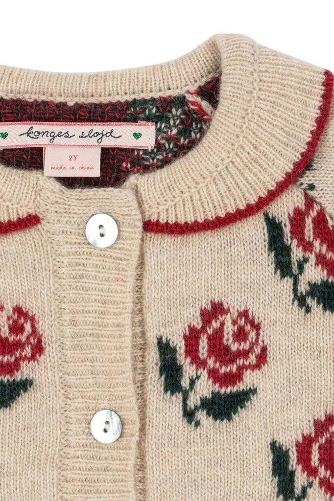 Konges Slojd Konges Slojd Floral Knit Cardigan 3