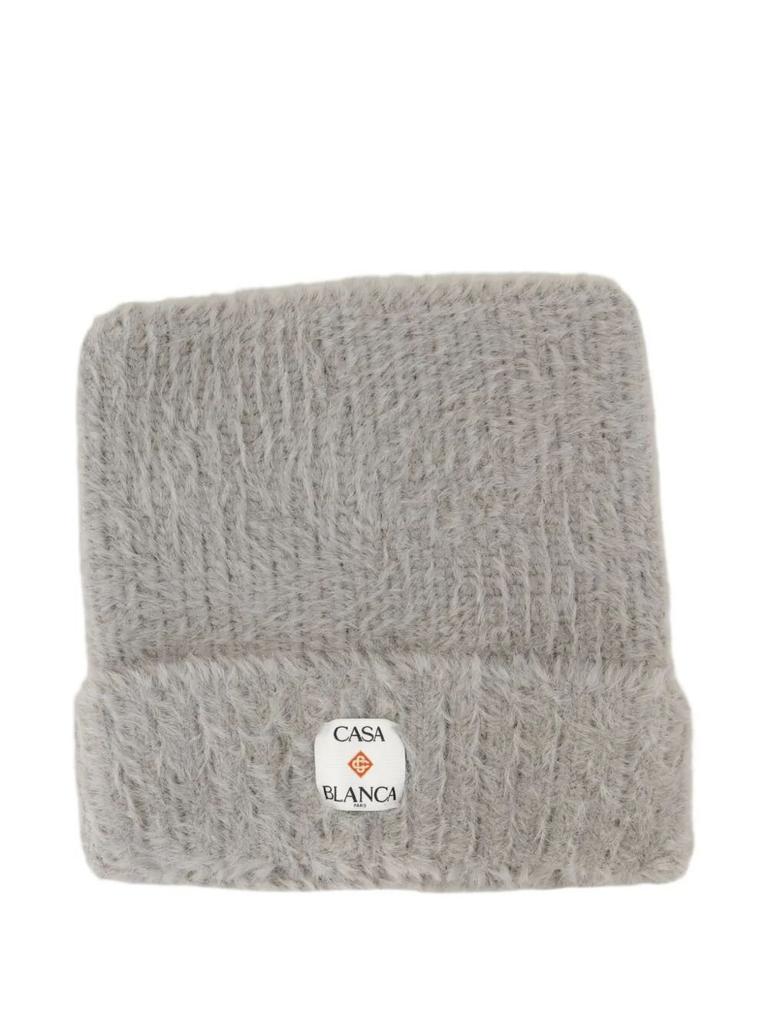 Casablanca Logo Patch Knitted