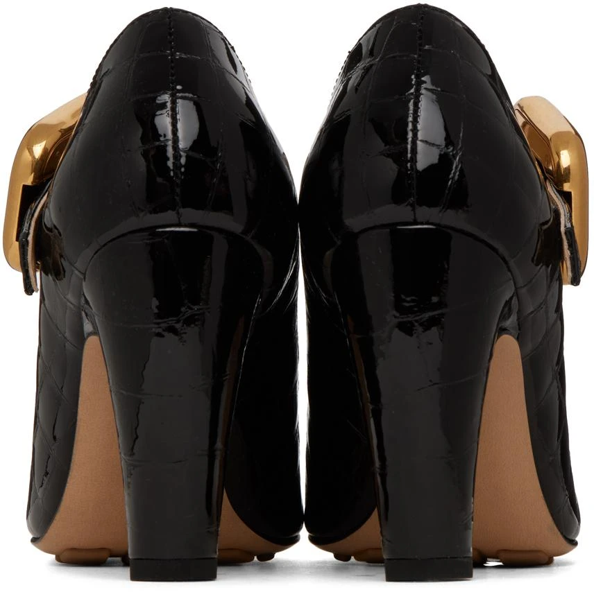 Bottega Veneta Black Mostra Mary-Jane Heels 2
