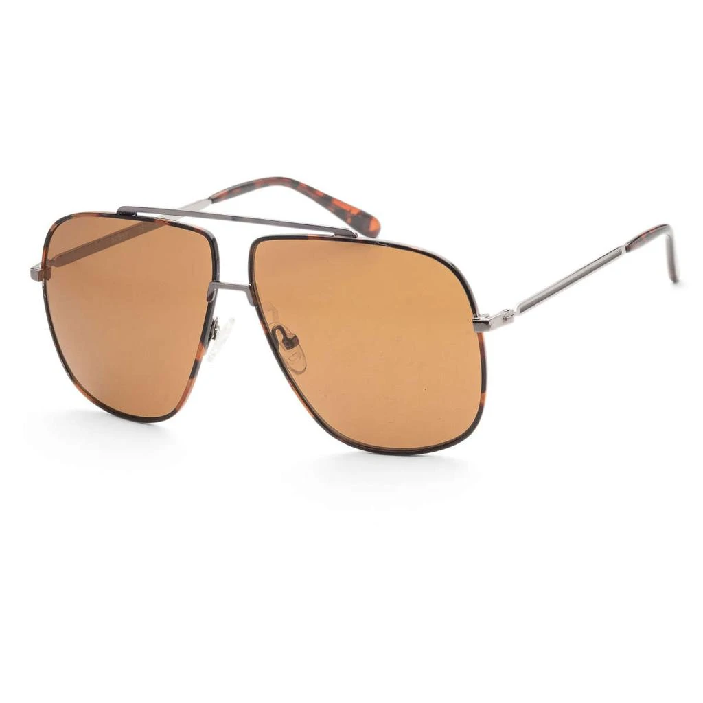 GUESS Guess Factory Men's Grey Aviator Sunglasses 1