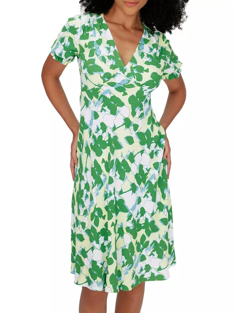 Diane von Furstenberg Jemma Crepe Knee-Length Dress 3