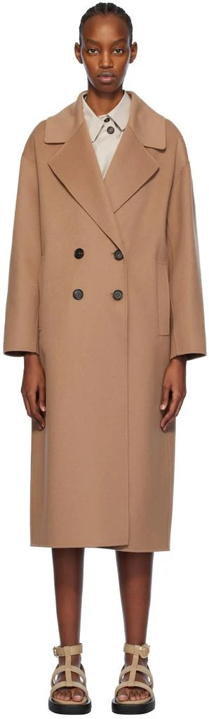 Max Mara Brown Holland Coat 1