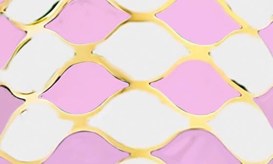 Gabi Rielle French Enamel Statement Ring