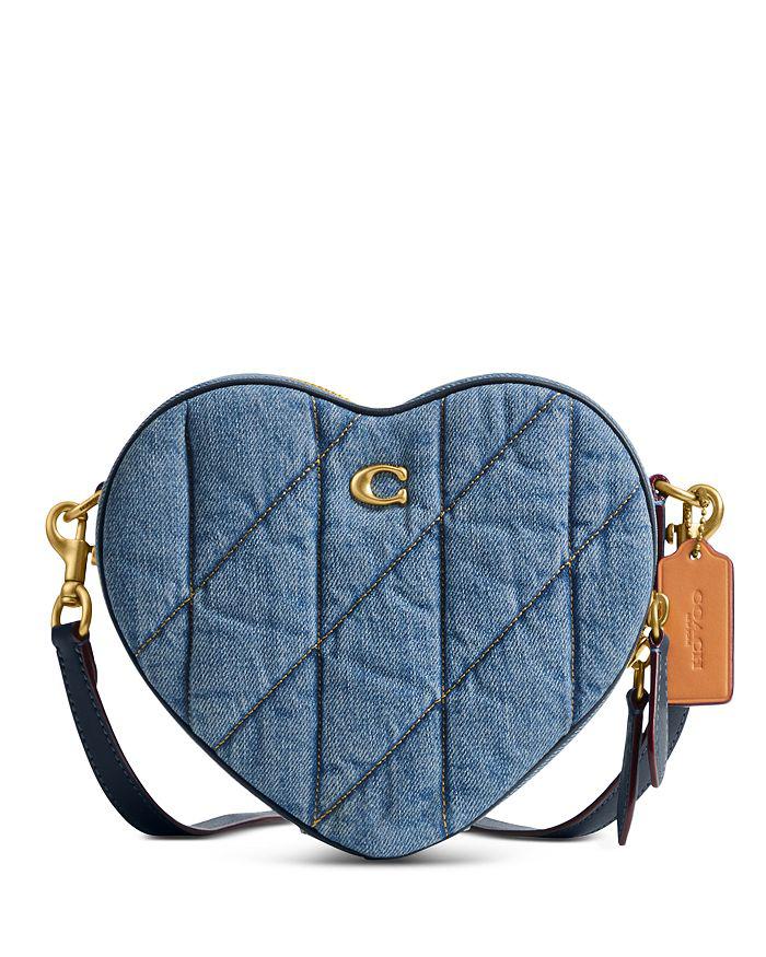 COACH Heart Crossbody with Quilting