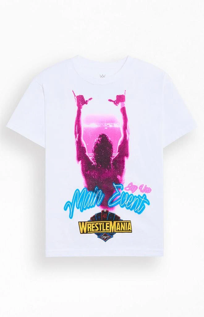 null WWE Wrestlemania Main Event Jey Uso T-Shirt 1