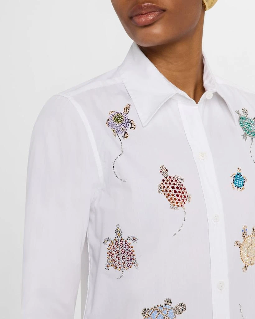 Libertine Turtle Time Embellished New Classic Shirt 5