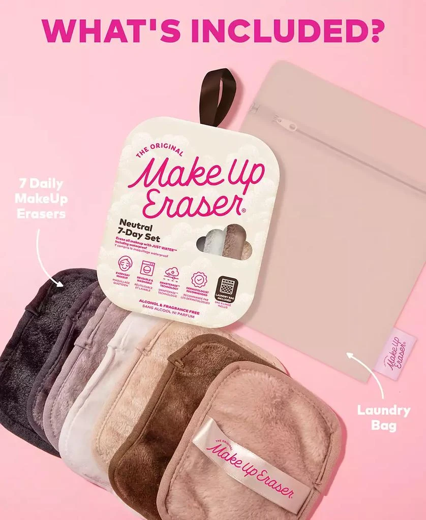 MakeUp Eraser 7-Pc. Neutral Makeup-Removing Cloth Set 4
