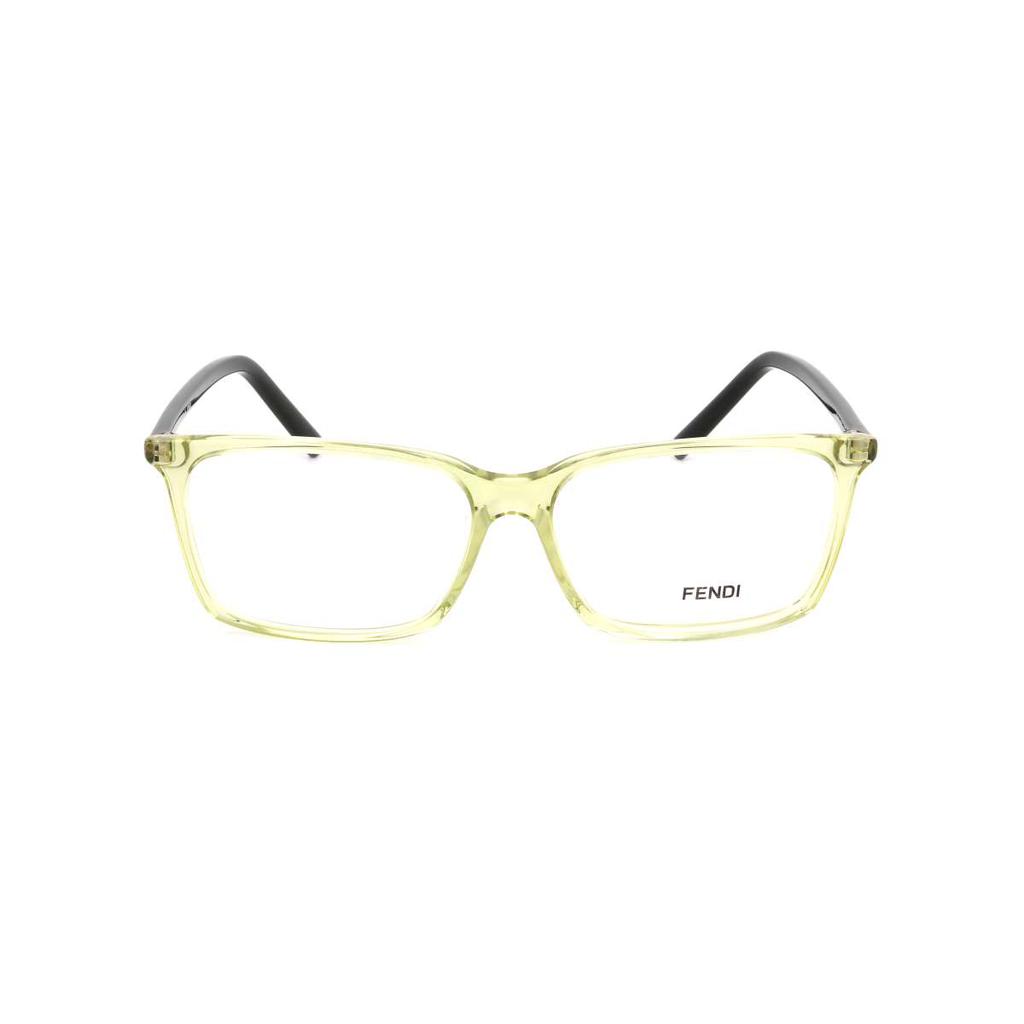 Fendi Fendi Men's Green Rectangular Opticals