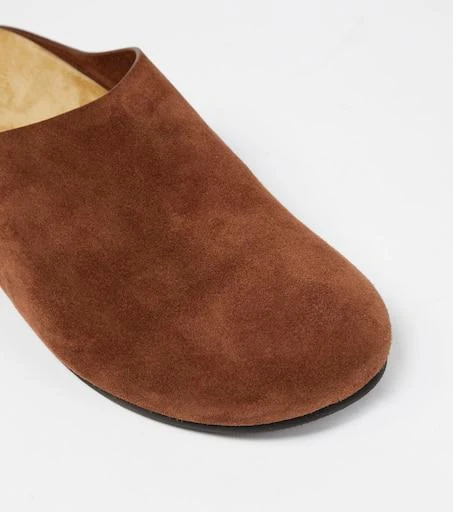 The Row Hugo suede mules 6
